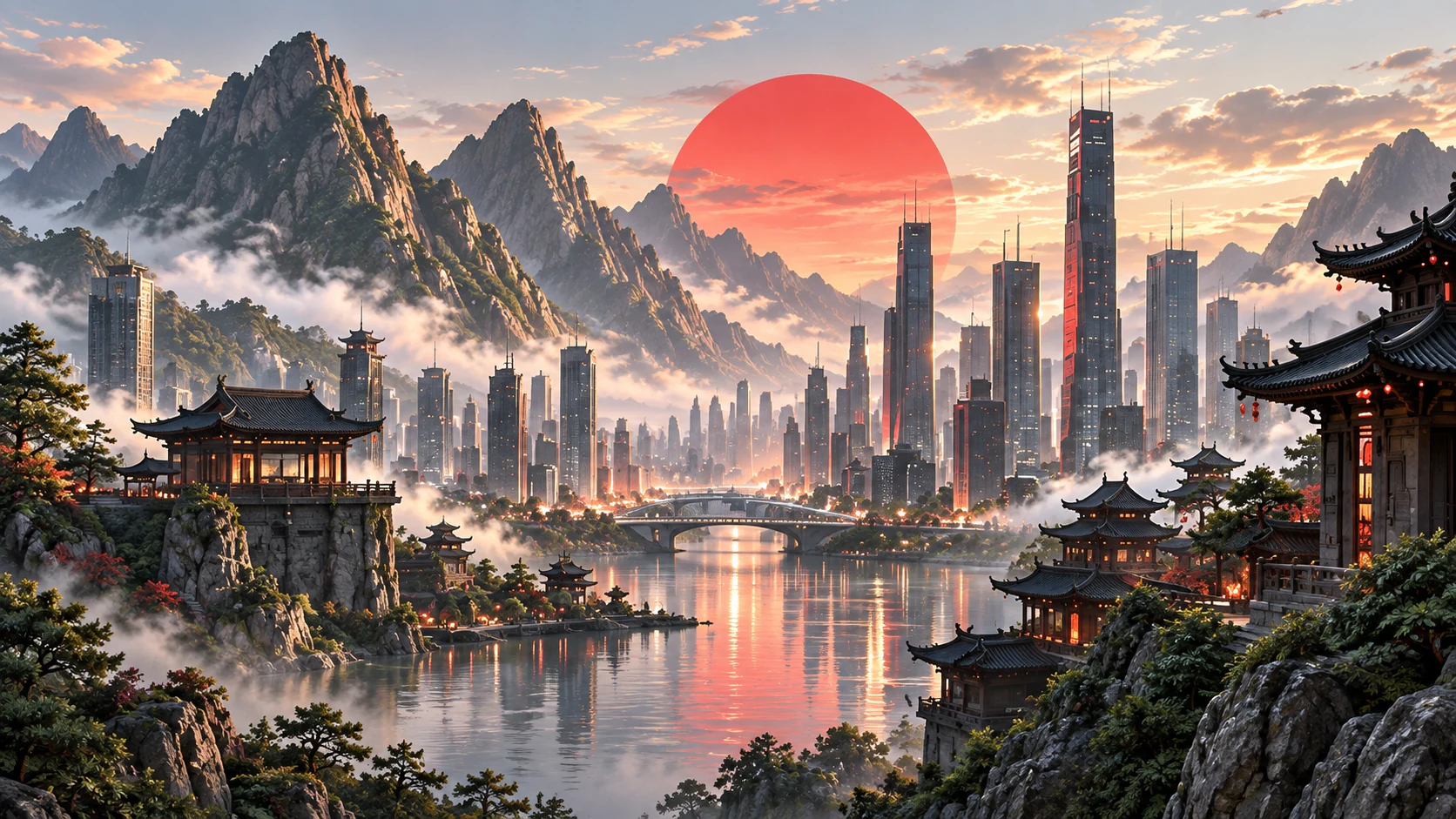 RED CITY 山水未来城，空间自主概念