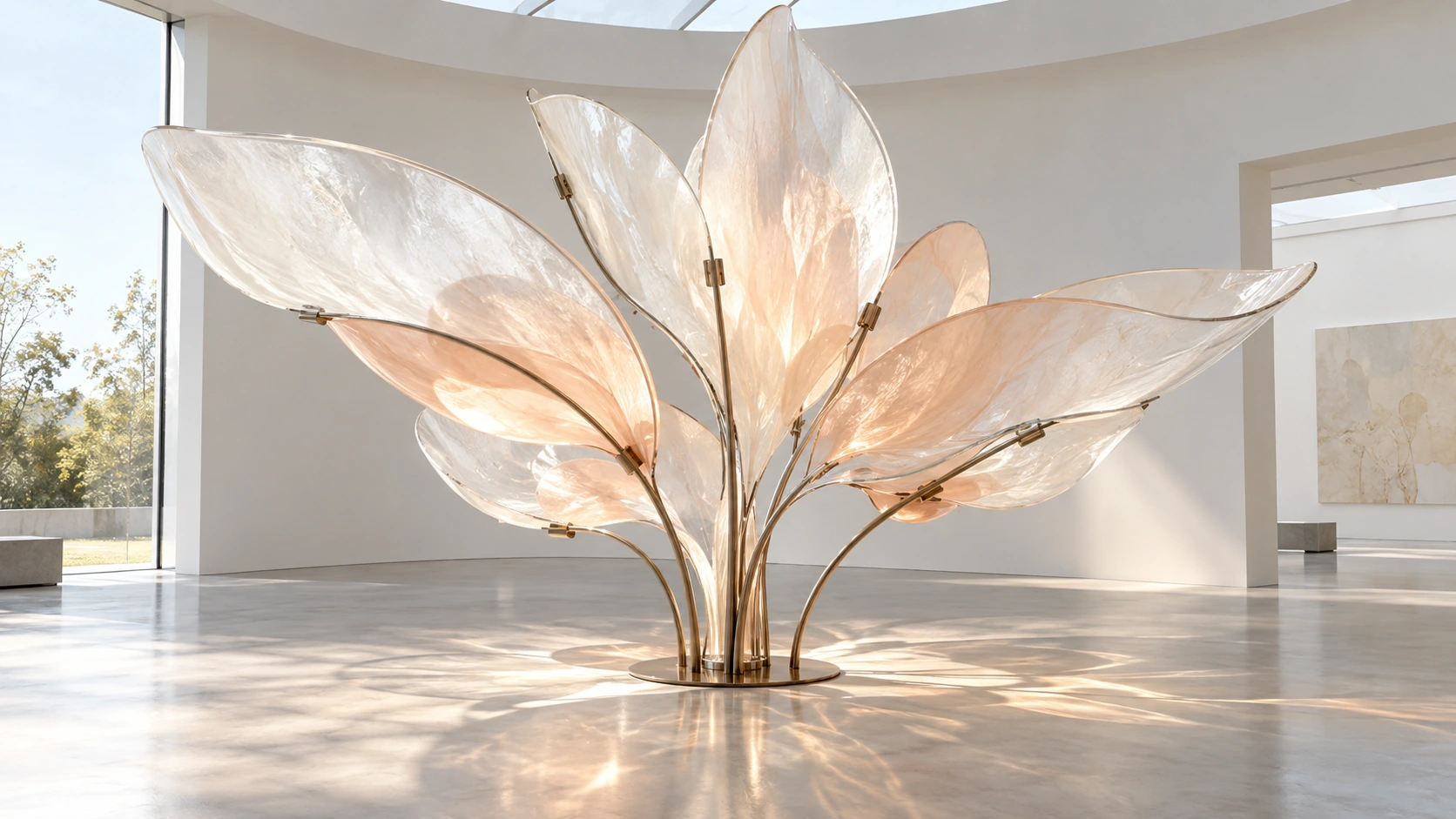 PETAL 花瓣装置，视觉自主概念